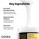 COSRX Snail Mucin 92% Face Moisturizer