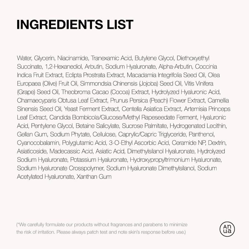 Anua Niacinamide 10%  +  TXA 4 Serum 30 ML