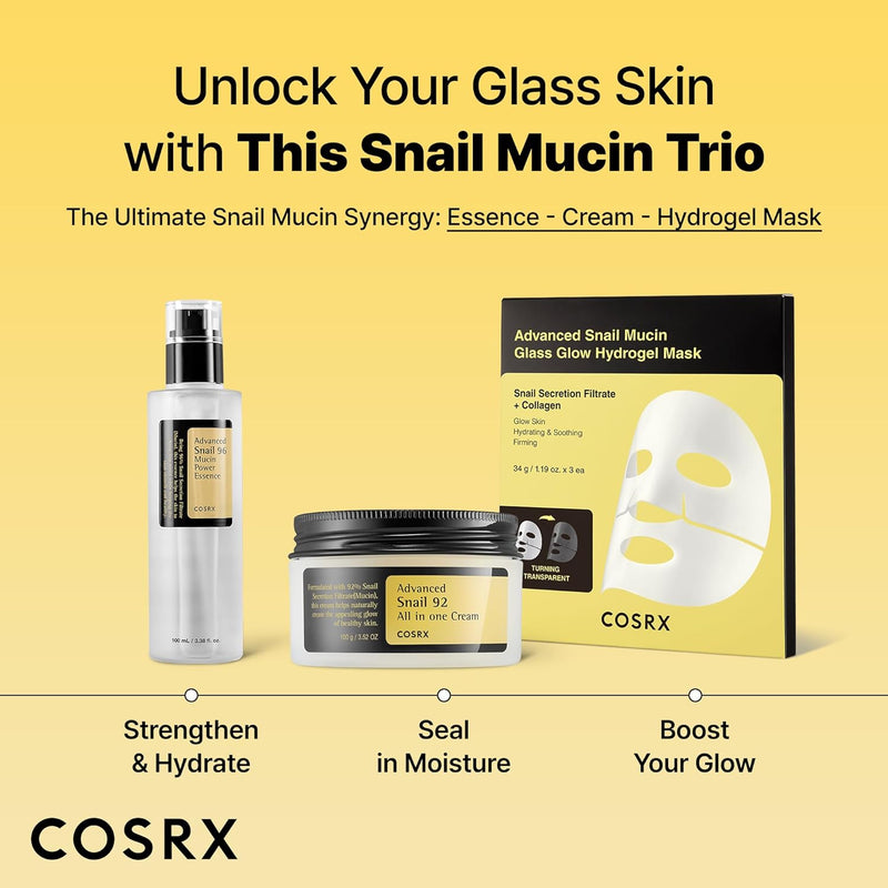 COSRX Snail Mucin 92% Face Moisturizer