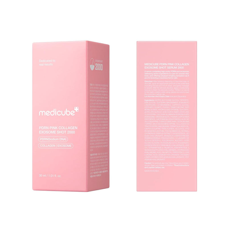 Medicube PDRN Pink Collagen Exosome Shot Serum 7500