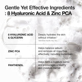 Anua 8 Hyaluronic Acid Hydrating Gentle Foaming Cleanser