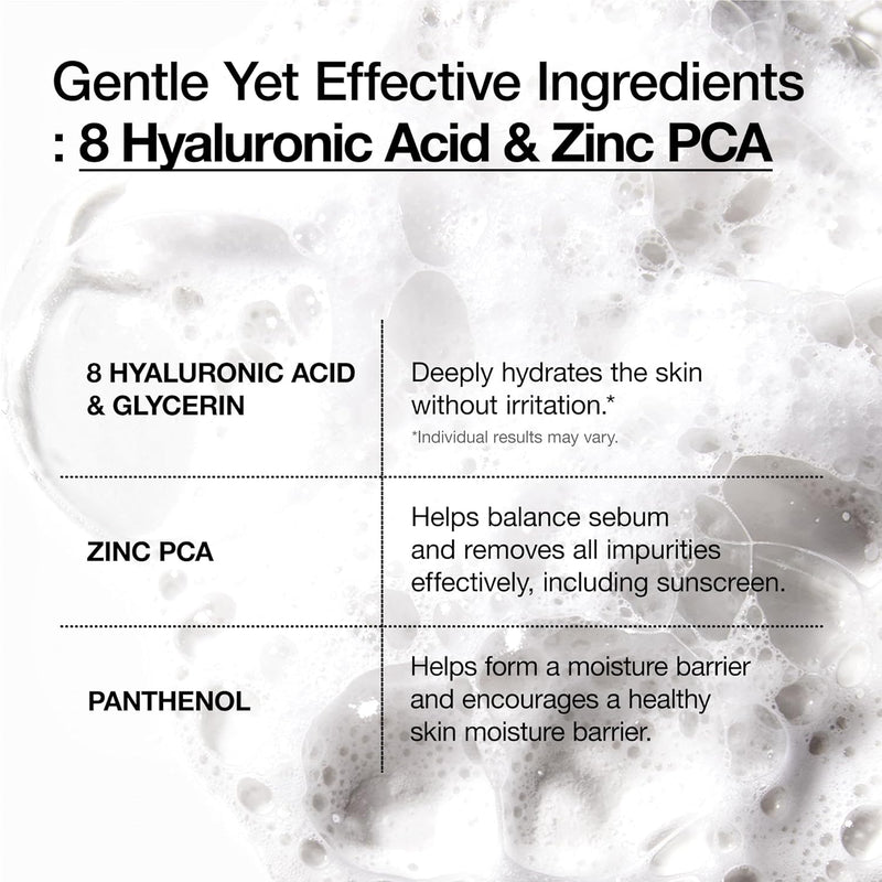 Anua 8 Hyaluronic Acid Hydrating Gentle Foaming Cleanser