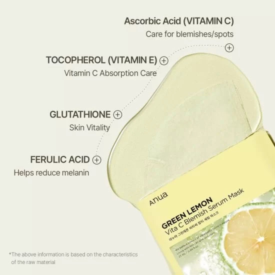 Anua Green Lemon Vitamin C Serum