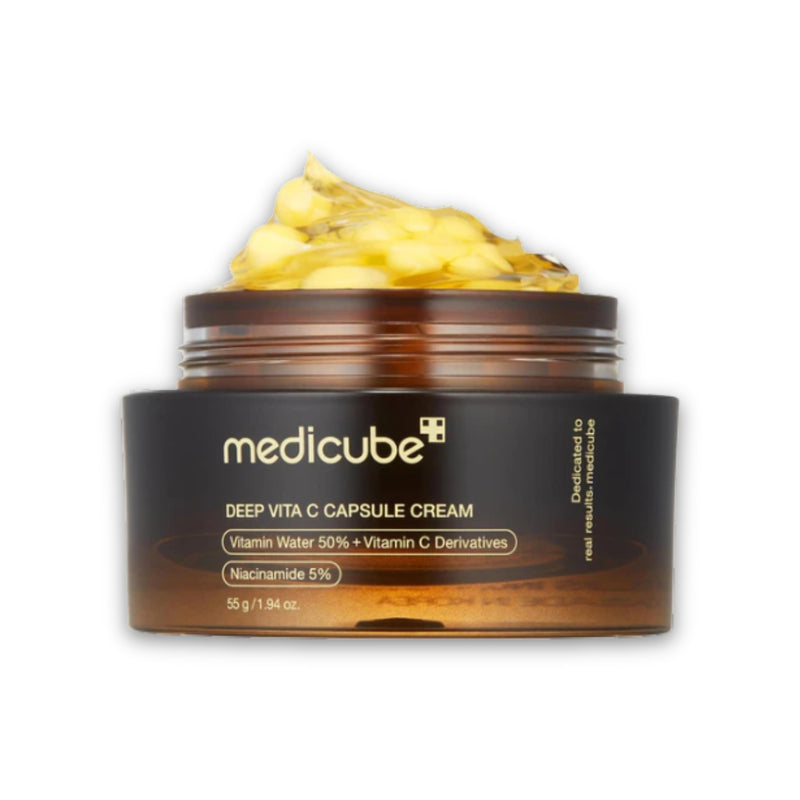 Medicube Deep Vita C Golden Capsule Face Moisturizer Cream 55g